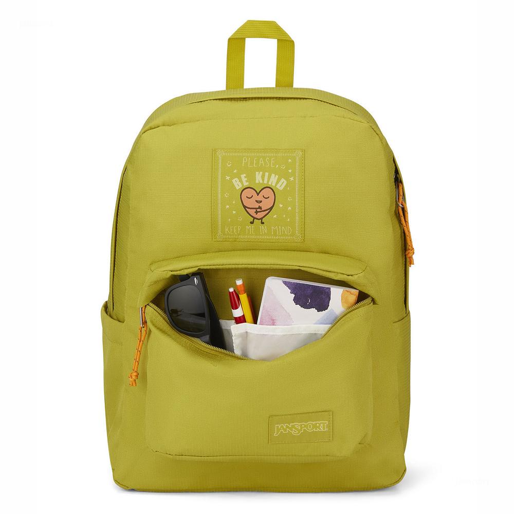 Sac à Dos Ordinateur JanSport SUPERBREAK PLUS FX Jaune | JNH-79362190